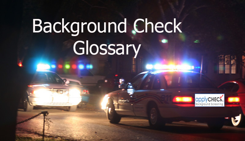 background check glossary image
