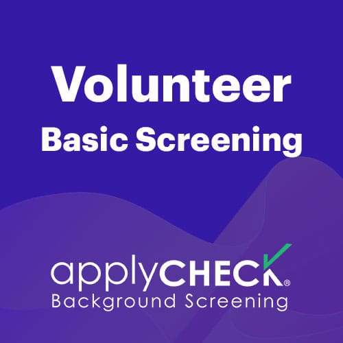 volunteer basic screening package