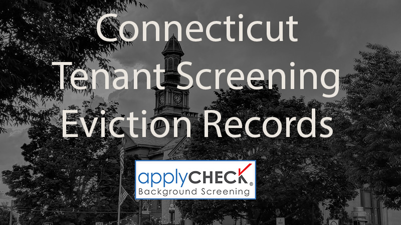 connecticut tenant screening eviction records image
