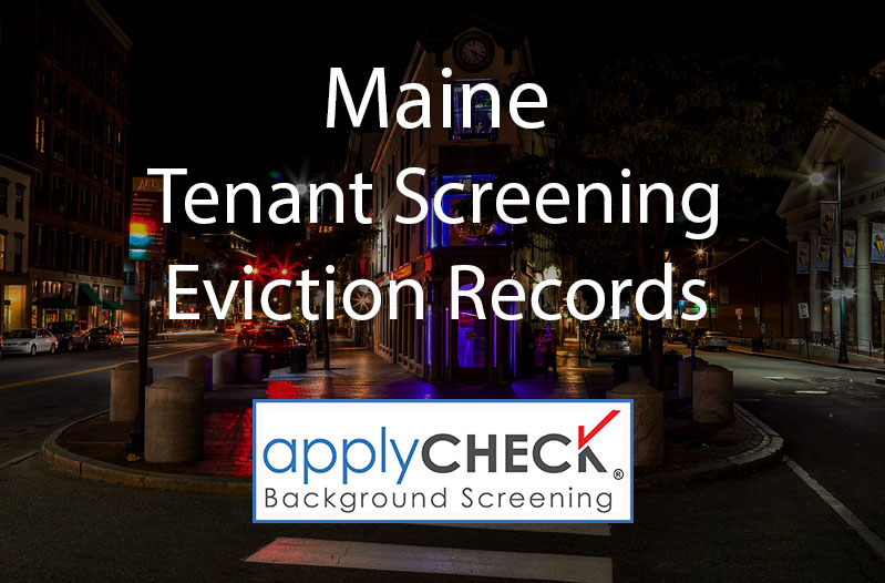 maine tenant screening eviction records image