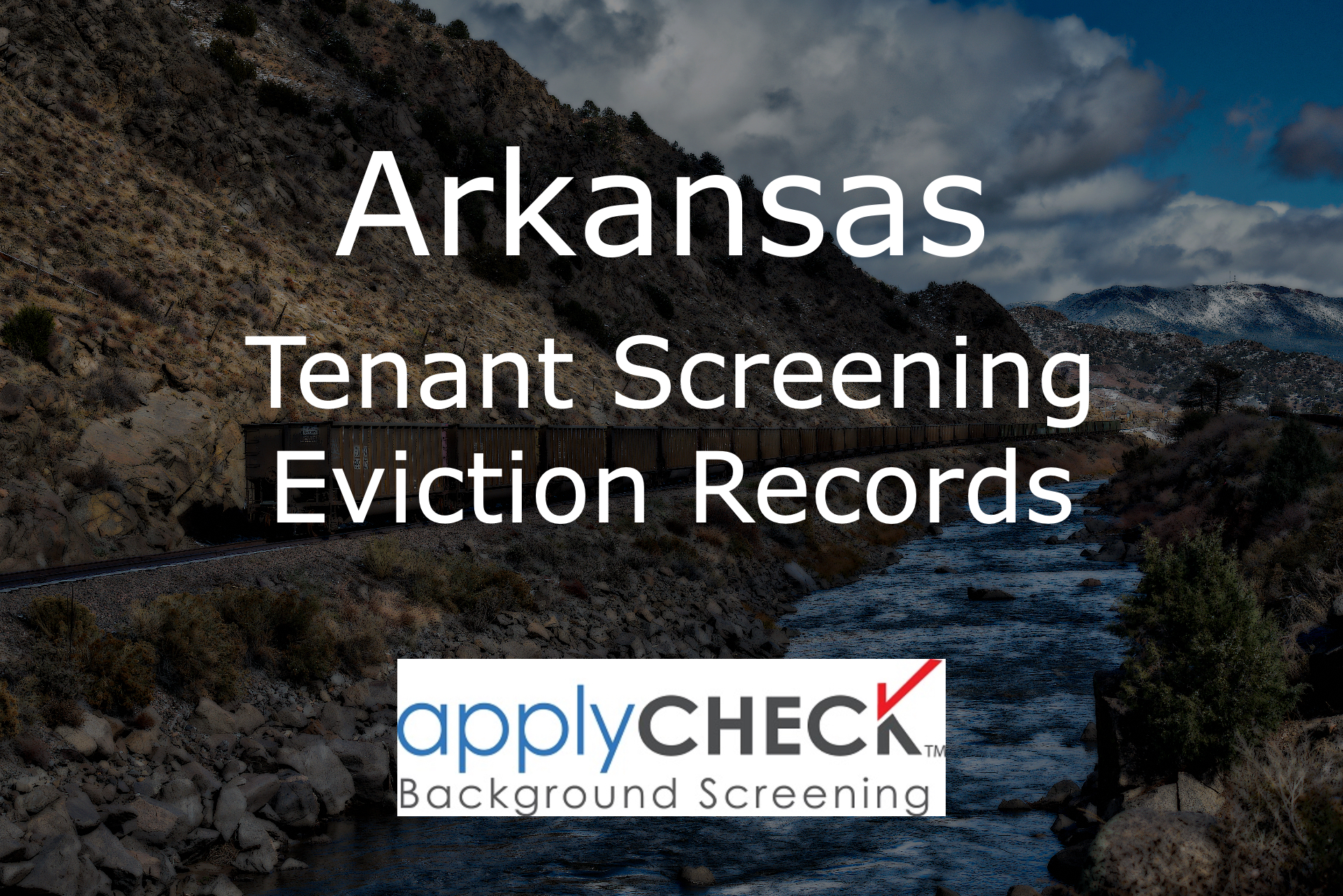Arkansas tenant screening eviction Image
