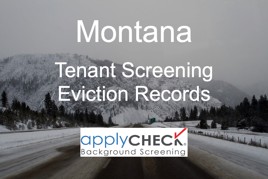 Montana Tenant Screening and Eviction image