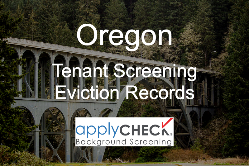 oregon tenant screening and eviction image